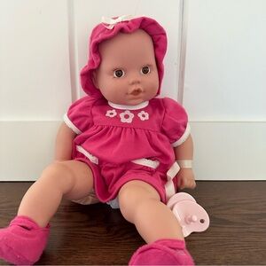 Target Pink Baby Doll with pink Outfit